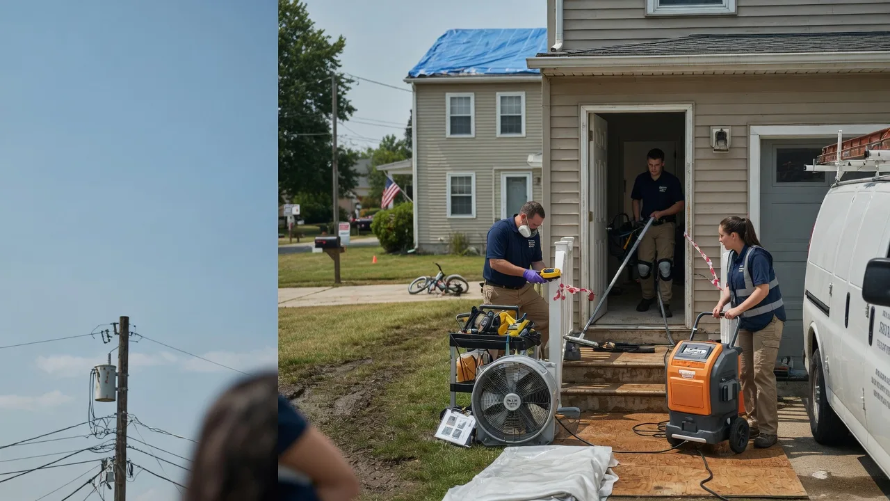 Water Damage Repair in Fairborn, OH near me